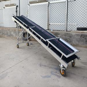 Lichtgewicht draagbare transportbanden met 220 volt elektromotoren voor het verplaatsen van grond en grind, transportbanden voor het laden van grond op vrachtwagens - Product Image 6