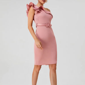 Bellissimi abiti Casual 2024 estivo con cinture eleganti da donna per giovani donne alla moda - Product Image 2