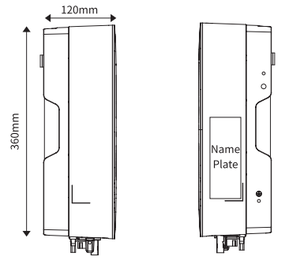 อินเวอร์เตอร์ Sunways <span class=keywords><strong>Invt</strong></span> SLI032 <span class=keywords><strong>5kw</strong></span> Mppt อินเวอร์เตอร์ 5000w อินเวอร์เตอร์เชื่อมต่อระบบไฟฟ้าพลังงานแสงอาทิตย์ - Product Image 6
