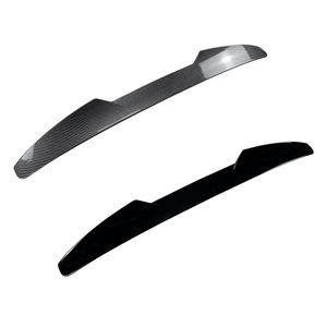 Porsche Taycan <b>Rear</b> <b>Spoiler</b> Carbon Fiber Texture ABS Wing Shaped Trunk Lid 2019 Upward - Product Image 5