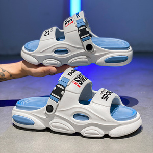 รุ่นรองเท้าแตะกีฬากันลื่น รองเท้าชายหาดสำหรับใช้ในบ้านสุดเท่สำหรับคู่รัก รองเท้าแตะเอเวอร์กรีนโฟร์ซีซั่นส์ - Product Image 3