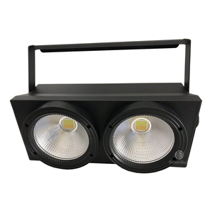 Hei 2 Eyes LED <span class=keywords><strong>Blinder</strong></span> luce calda/fredda bianca 2 in1 impermeabile DMX pubblico <span class=keywords><strong>Blinder</strong></span> attrezzatura da palcoscenico per Bar Night Club - Product Image 4