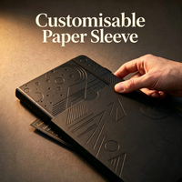 Bas quantité minimale de commande Classique Personnalisable Premium Vegan Leather Deep Red Dot Grid Lined Notebook Journal