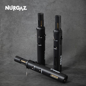 Torche à flamme directe Nurgaz 1800C, flamme bleue, allumage piézoélectrique, double interrupteur, torche de soudage au gaz liquéfié pour la moxibustion - Product Image 4