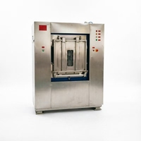 Laveuse-essoreuse industrielle à cycle continu de 50 kg avec barrière sanitaire pour les établissements de santé