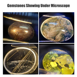 高品質ファブル三眼宝石顕微鏡 FGM-R1S-15T-C40 スイングアーム 7.0-45X ステレオタイプ - Product Image 3