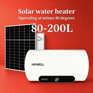 Chauffe-eau solaire photovoltaïque domestique, alimenté <span class=keywords><strong>par</strong></span> <span class=keywords><strong>panneaux</strong></span> solaires DC, réservoir de stockage d'eau chaude hors réseau, chauffe-eau solaire autonome - Product Image 1