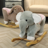 Vente en gros Chaise en forme d'animal pour enfants Cheval à bascule Jouets en peluche pour enfants Jouets souples pour tout-petits