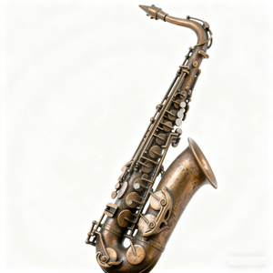 Saxofón Alto Profesional de Bronce, Escultura AAS-A8, Tono Mi bemol, Superficie Chapada en Oro, Importado, Año <span class=keywords><strong>Nuevo</strong></span> Chino - Product Image 3