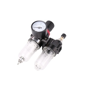 CHDLT AFC2000 1.5MPa Filtre à air, filtre à huile et filtre à l'huile combustible pneumatique Régulateur de lubrification de filtre pour compresseurs d'air, matériau <span class=keywords><strong>en</strong></span> aluminium/plastique - Product Image 3