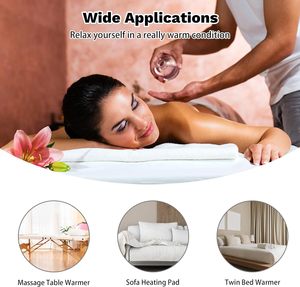 マッサージテーブル標準サイズの電気ウォーマー暖房パッド - Product Image 4