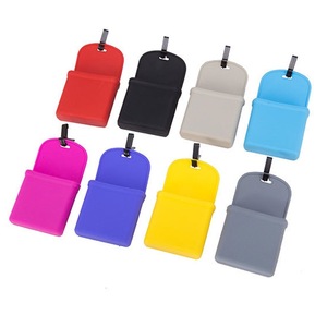 Organizador de Coche, Bolsa de Almacenamiento de Silicona de 7 Pulgadas, Soporte para Teléfono con Ventilación de Aire, Accesorios Multifuncionales para Coche - Product Image 1