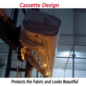 Cao Cấp Điện Có Thể Thu Vào Mái Hiên Đèn LED Patio Mái Hiên Sang Trọng Nhôm Mặt Trời Bóng Râm Cho Biệt Thự Sân Vườn Ban Công - Product Image 2