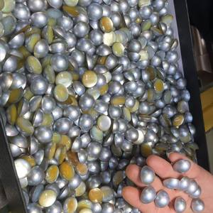 ลูกปัดมุกเทมเพอราเมนท์แพลตตินั่มเกรย์ 15-16 มม. 20 เม็ด มุกหลวม 2A3A - Product Image 5