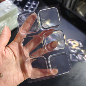 Clear Silicone <strong>Door</strong> Stopper Self-Adhesive Wall Protectors Transparent Rubber Bumpers for Cabinet <strong>Door</strong> Handle Anti-collision - Product Image 2