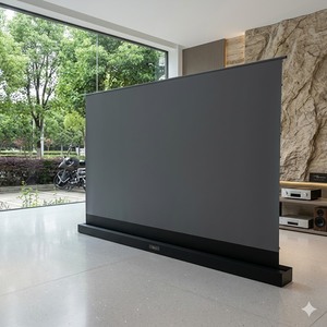 Mueble para TV Láser Inteligente OEM de 92 Pulgadas CBSP con Elevación Eléctrica y Pantalla Antideslumbrante, Apto para Proyectores UST - Product Image 4