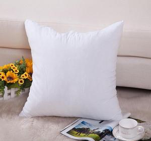 Venta caliente Poliéster Lona Sublimación Funda De Almohada Color blanco en blanco - Product Image 1