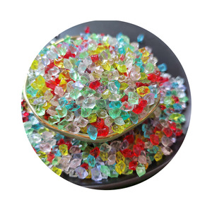 Gemas de relleno de jarrón de roca de hielo facetadas transparentes acrílicas de resina de colores surtidos que brillan en la oscuridad para mesa de fiesta relleno de jarrón de dispersión gema <span class=keywords><strong>pirata</strong></span> - Product Image 5