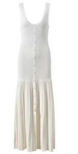 <span class=keywords><strong>Abito</strong></span> <span class=keywords><strong>lungo</strong></span> da donna in <span class=keywords><strong>maglia</strong></span> elegante estivo 2025 con perline, scollo a O, maniche lunghe o senza maniche, monopetto - Product Image 4