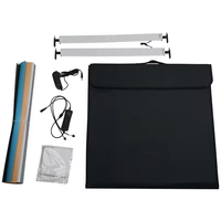 Professionnel 60cm Mini Led Pliable Doux Remplissage Portable Simple Produit Nature Morte Lumière Avec Support Caméra Photo Studio Boîte