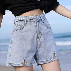Pantalones cortos de <span class=keywords><strong>vaquero</strong></span> para <span class=keywords><strong>mujer</strong></span>, ropa nueva de verano, precio al por mayor, pantalones informales de <span class=keywords><strong>talla</strong></span> <span class=keywords><strong>grande</strong></span> para <span class=keywords><strong>mujer</strong></span> - Product Image 2