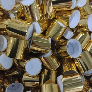 Vente directe : Bouchon de shampoing en aluminium doré 20/410, Bouchons à pression 24/410, Pompe à lotion argentée 28/410, Pulvérisateur noir 18/410, Bouchon à clapet - Product Image 3