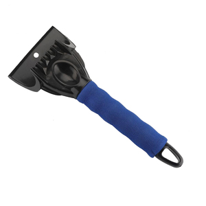 Xe Nhựa <span class=keywords><strong>Ice</strong></span> <span class=keywords><strong>Scraper</strong></span> Đen Và Đỏ Tuyết Xẻng Xe Kính Chắn Gió <span class=keywords><strong>Ice</strong></span> Breaker - Product Image 2