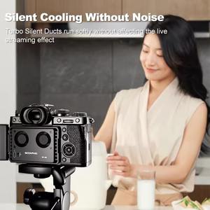 Ventilateur de refroidissement pour Sony pour Canon FUJI A7M4 ZVE1 A6700 A7C2 ZVE10 ZV1 R5 90D XS10 XT4 X-H2S Dslr Caméra Photo <span class=keywords><strong>Studio</strong></span> Accessoires - Product Image 5