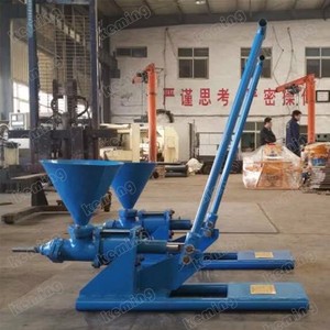 CE Nhỏ Xi Măng Vữa Bơm Bằng Tay Vận Hành Hướng Dẫn Sử Dụng Vữa Bơm Máy Cho Tường Vữa - Product Image 4