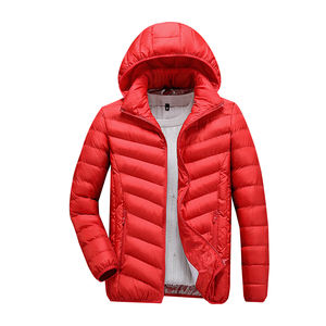 Venta caliente de alta calidad logotipo personalizado impreso <span class=keywords><strong>chaqueta</strong></span> para hombres invierno al aire libre Puffer Bomber Bubble <span class=keywords><strong>chaqueta</strong></span> de los hombres - Product Image 3