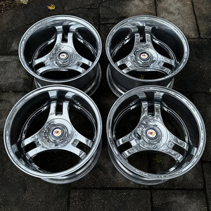 Jantes en alliage d'aluminium forgé concave à deux pièces YRO, 5x112 5x114.3, 3 branches, pour Tesla Model 3 <span class=keywords><strong>Corvette</strong></span> C8 Camaro - Product Image 3