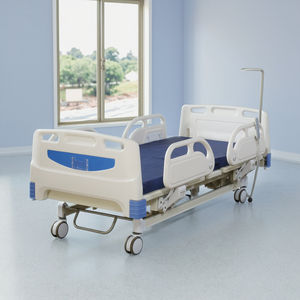 Лучшая цена, медицинская кровать <span class=keywords><strong>ICU</strong></span> с матрасом-оптовая продажа, электрическая/ручная кровать для пациента для дома/больницы-индивидуальное обслуживание OEM - Product Image 4