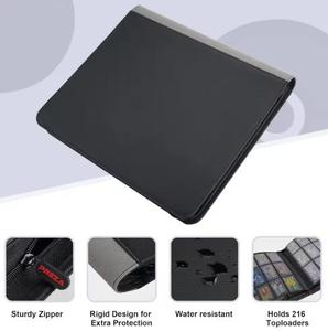 Porte-cartes de luxe avec pochettes transparentes pour l'affichage des cartes MTG, Pokémon et de sport - Product Image 1