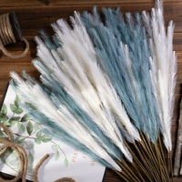 MW09914 Plumes de Noël Artificielles Herbe Plante Fleur Artificielle Herbe de Pampa pour Sol Vase Remplissage Maison Boho Décoration