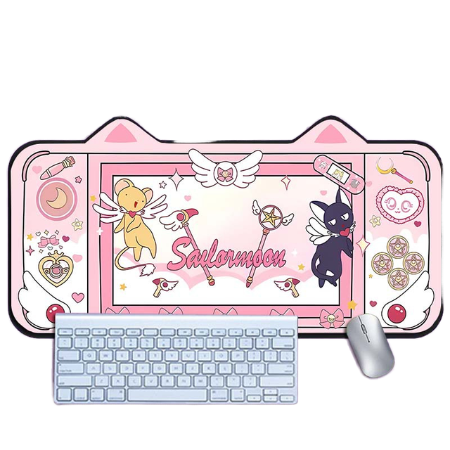 Tigerwings Full Color Anime Mouse Pad Ce Rohs Reach Ca65 Custom Printed Natural Rubber Xxxl Large Gaming Desk Mat