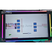 Moniteur tactile Full HD de 23,6 pouces, tactile capacitif 10 points, port série USB, idéal pour les machines de jeu d'intérieur