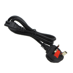 Cavo di Alimentazione UK a 3 Pin con Connettore <span class=keywords><strong>C5</strong></span>, Prolunga per Computer, Spina UK a IEC <span class=keywords><strong>C5</strong></span> per Laptop con Fusibile, Cavo di Alimentazione SAA - Product Image 3