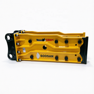 Martillo Hidráulico Tipo SB81 con Cincel y Bomba para Construcción y Minería, Apto para Excavadoras de 18-26 Toneladas, 1 Año de Garantía - Product Image 1