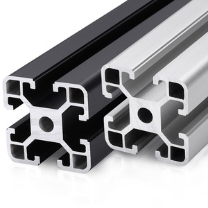 Industrial Aluminum Profiles 4040 Series 6063-T5 <b>Square</b> Tube For Production Line Equipment <b>Frames</b> Customizable - Product Image 1
