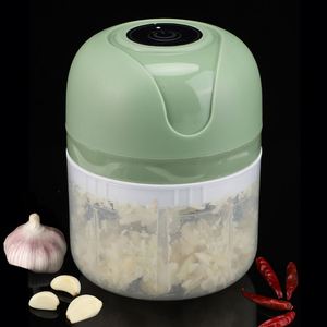 Petit hachoir électrique domestique pour ail, outil magique pour préparer des purées pour aliments complémentaires pour enfants, fruits et légumes - Product Image 3