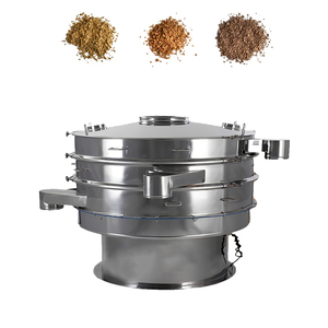 Low Noise Motor-Driven Automatic Sifting Machine Smooth Stable Operation Rotary <b>Vibrating</b> <b>Screen</b> 110V/220V 1 Year Warranty - Product Image 1
