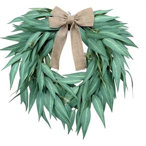 Guirlande de feuilles de saule artificielles Whiskers, 10 cm, pour décoration de mariage, utilisation intérieure et extérieure - Product Image 5