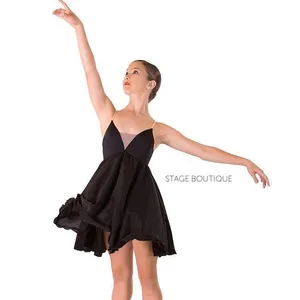 Super Quality Stylish new style diamond lyrical chiffon dress ballet costume