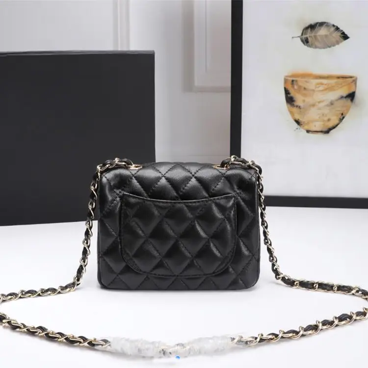 Fashion Luxury genuine Leather Mini Bags Chain Shoulder Classic Famous Designer Handbags Brands Women For Ladies wholesale