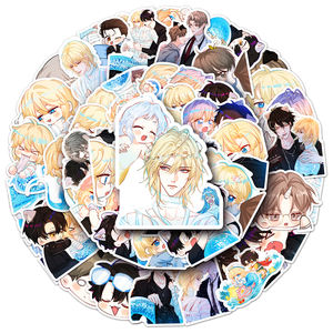 สติกเกอร์ตกแต่งลายนางเงือก 50 ชิ้น สไตล์การ์ตูนวาดมือ พิมพ์ลายละเอียด สำหรับสมุดโน้ตและสมุดบันทึก - Product Image 6