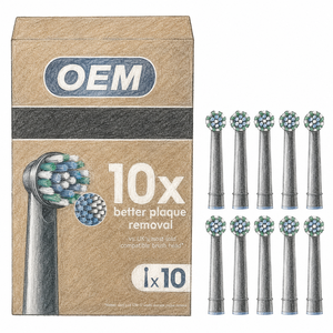 Cabezales de Repuesto para Cepillo de Dientes Eléctrico de Alta Calidad, Cerdas de Nailon, Uso Doméstico y Exterior, Precio al por Mayor - Product Image 1