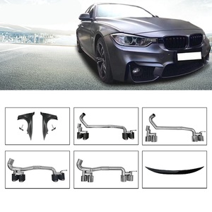 Kits de pare-chocs avant et arrière pour BMW Série 3 F30 F35 2012-2019, style M3, ailes et capot inclus, kits carrosserie complets. - Product Image 4