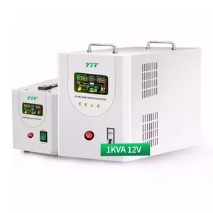 1kva 700W 12V Off Grid Solar Inverter dengan Mppt Kontrol Biaya Gelombang Sinus Murni Ukraina Polandia