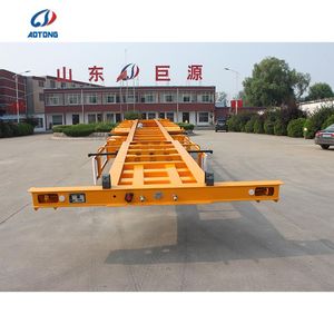Promotion : Semi-remorque châssis porte-conteneurs tri-essieux 20 pieds 40 pieds pour transport de marchandises - Product Image 3