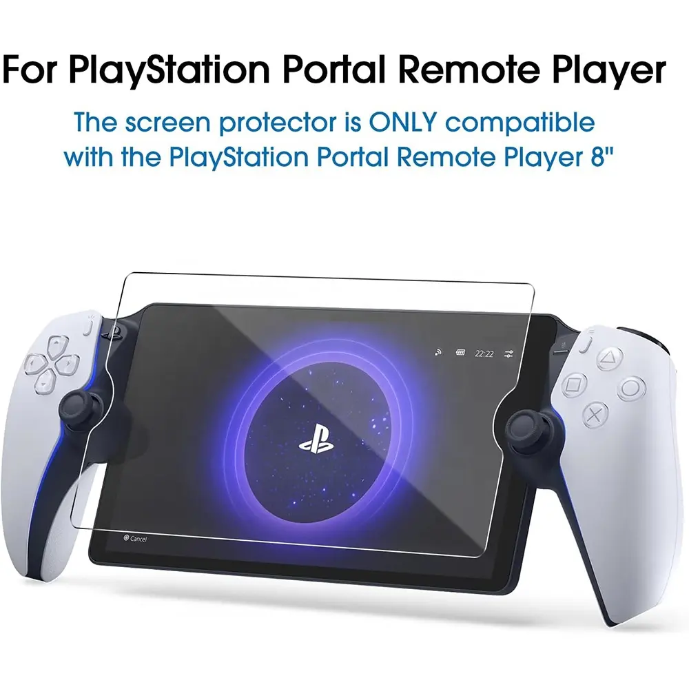 Bildschirmschutz aus gehärtetem Glas für PlayStation PS Portal Remote Player